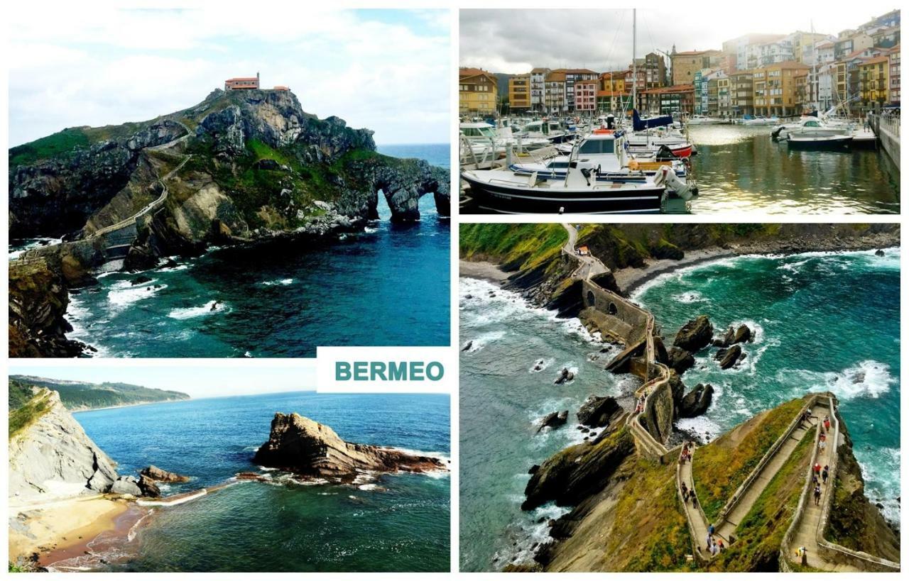 شقة Bermeo Y Urdaibai - Parking-Ascensor - Wifi - Tranquilo المظهر الخارجي الصورة